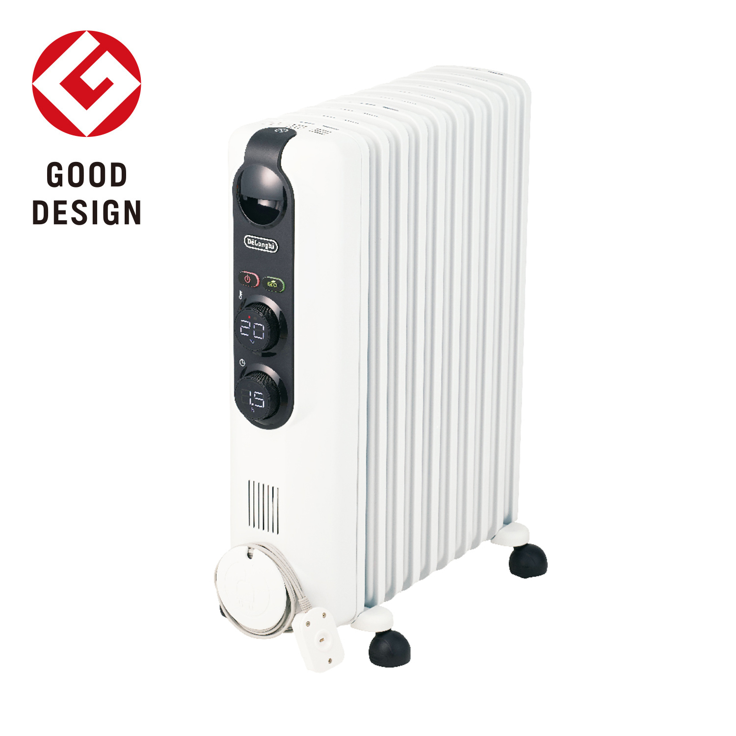 冷暖房/空調 オイルヒーター デロンギ オイルヒーター RHJ35M1015-BK |ゼロ風暖房 デロンギ ヒーター