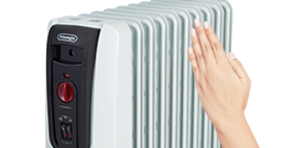 デロンギ オイルヒーター H771015EFSN-BKの製品情報 |ゼロ風暖房 